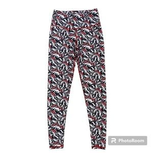 Zoozatz Wisconsin Badgers Printed Leggings Size Medium